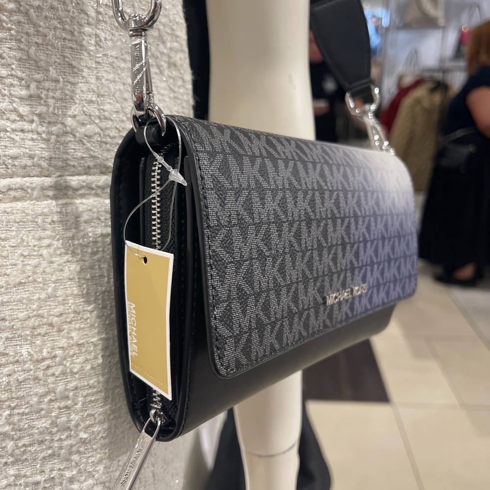 Michael Kors Black and Blue Crossbody Bag - Picture 6 of 16